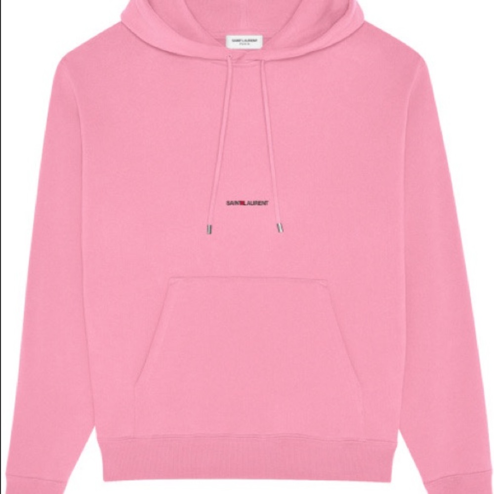 Saint Laurent hoodie light pink, gently used but in new condition